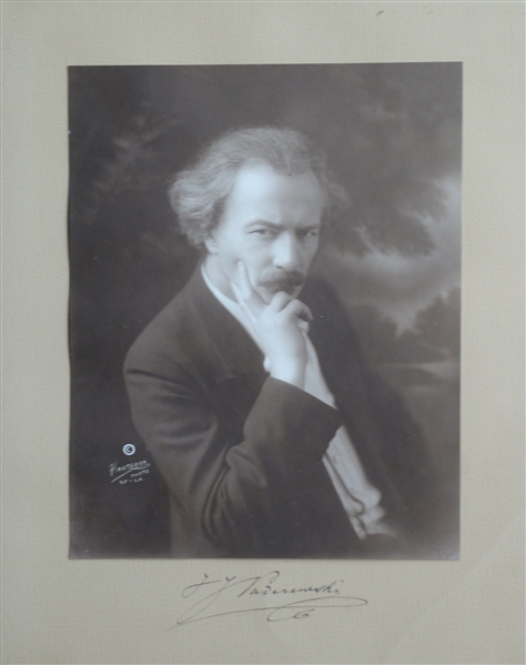 Stunning Signed Pose of Paderewski