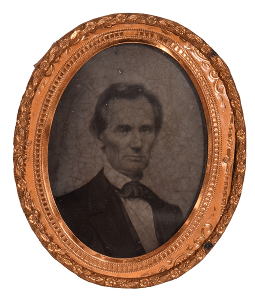 Abraham Lincoln: A Fine Example of the Iconic George Clark Ambrotype