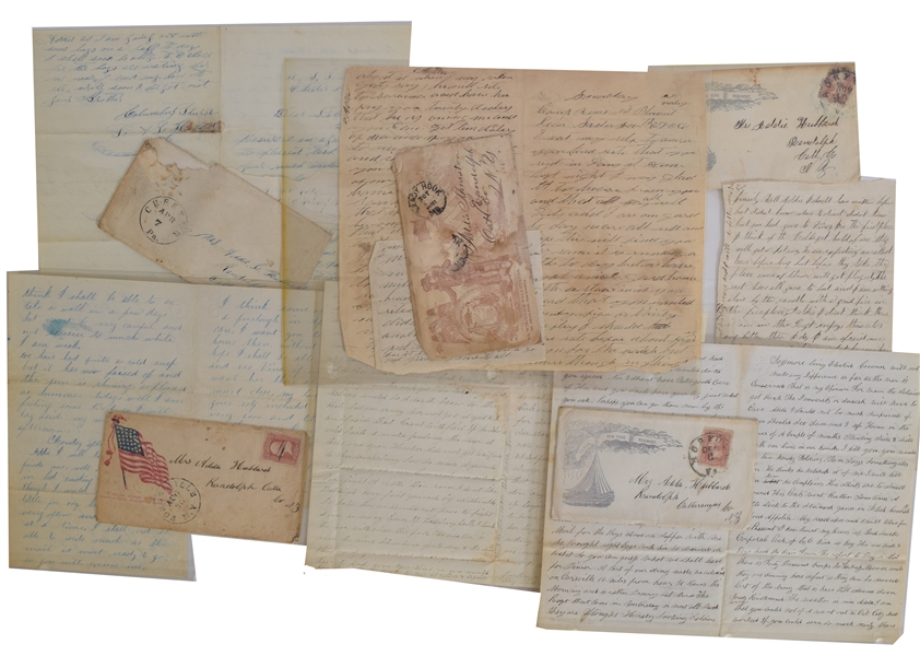 Twenty Six Civil War-Dated Letters from Corporal George W. Knott Company K 112 New York volunteers Infantry