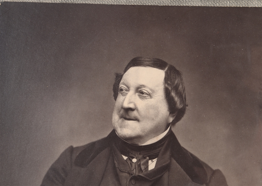 Gioachino Rossini de la Galerie Contemporaine, 1862
