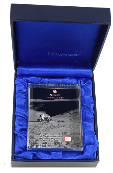 Apollo 15 Flown Sample of Lunar Dust on a Limited Edition