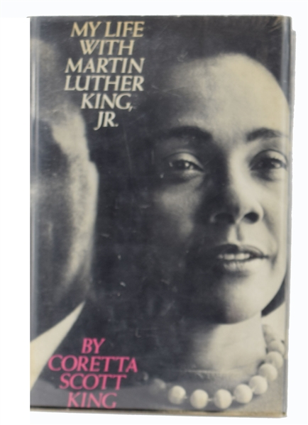 Coretta Scott King Signed book My Life with Martin Luther King, Jr. 