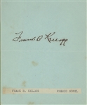 Frank B. Kellogg