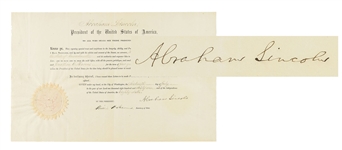 Abraham Lincoln Appointment (Pristine Condition)