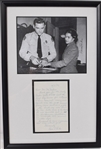 Rosa Parks Signed Famous Photo and  Handwritten Letter