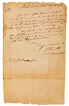 William Heath ALS 1778 to Lt. General Burgoyne about British Officers captured in New York,
