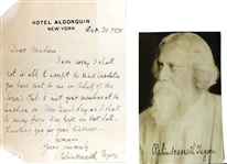Rabindranath Tagore letter
