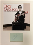 Roy Orbison Signed Card