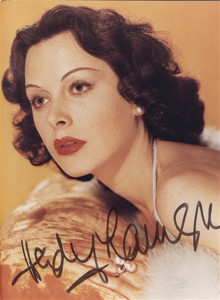 Hedy Lamarr Signed Photo