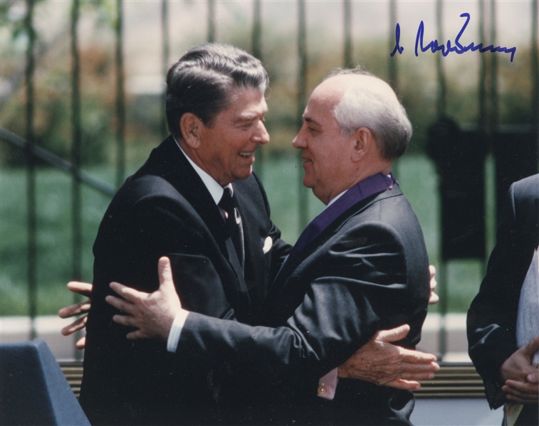 Mikhail Gorbachev Signed Photo