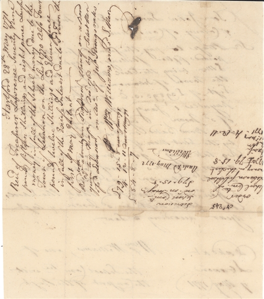 William Williams DS Signed 2 times by this Signer, For payments for payment for schools in the town of Lebanon 