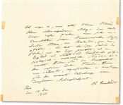 Alexander Van Humboldt "The father of Environmentalism" Autograph Letter Signed