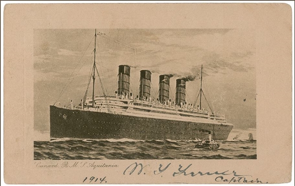 William Turner -Captain of the RMS Lusitania
