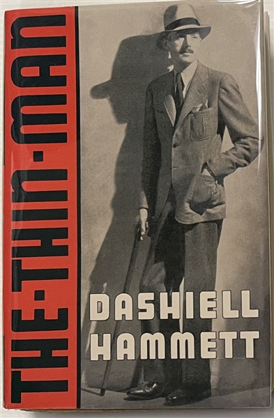 DASHIEL HAMMETT Signed The Thin man