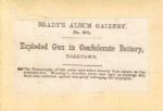 Mathew Brady Photograph