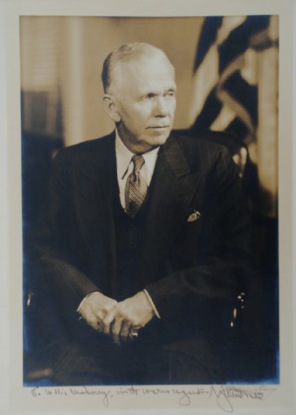 George C. Marshall Signed Photo