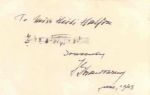 Igor Stravinsky Signed AMQS