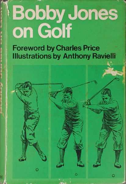Bobby Jones Signed Golf Book