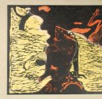 Paul Gauguin Rare Color Woodblock!