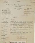 Billy Sunday Congratulates Famous Baseball Reporter