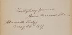 Anna Shaw Suffragette Signed Book