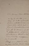 Auguste Rodin Letter (Sculptor)