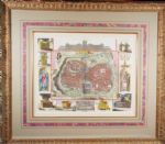 1682 Antique map of Jerusalem