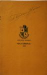Babe Didrikson Signed Golf Program