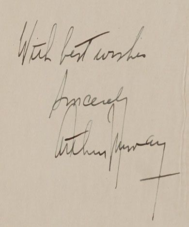 Arthur Murray signed Dancing Book