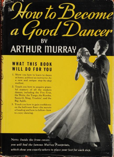 Arthur Murray signed Dancing Book