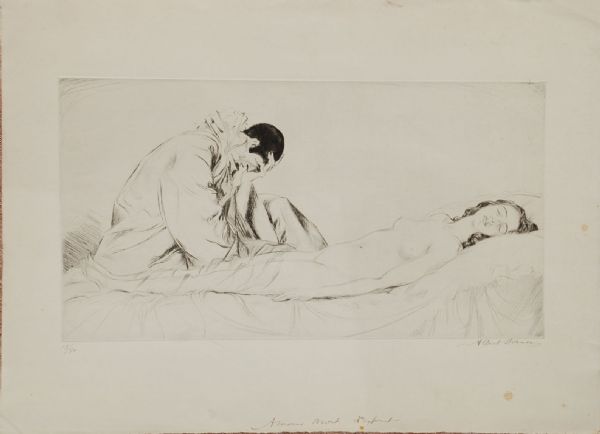 Albert Sterner Lithograph