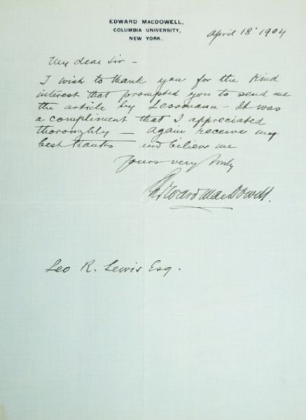 Edward MacDowell