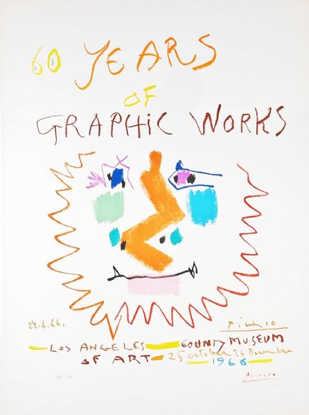 Pablo Picasso Signed Litho