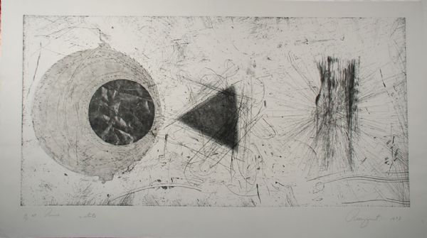 Rosenquist Signed Etching
