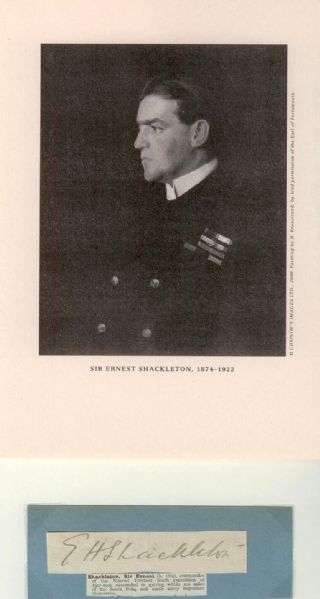 Ernest Shackleton

