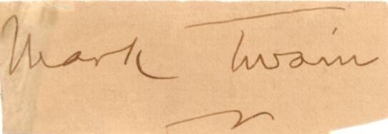 Mark Twain/Samuel Clemens