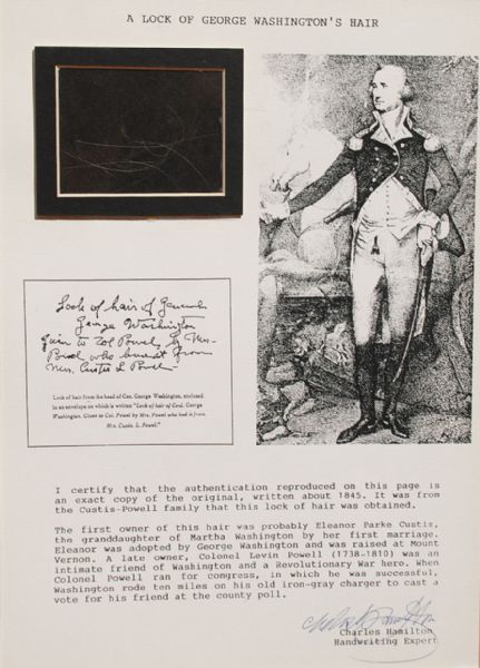 George Washingtons Hair