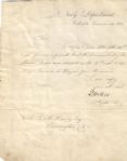 Civil War Naval Document Signed Gideon Welles