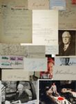 REMARKABLE COLLECTION OF 22 AUTOMOBILE PIONEERS