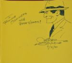 Chester Gould-Dick Tracy Drawing