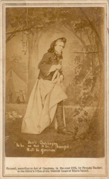 Jefferson Davis Advertising CDV