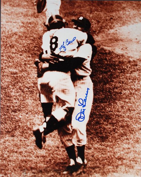 Don Larson & Yogi Berra