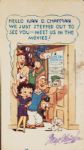 Max Fleischman signed Betty Boop Cartoon