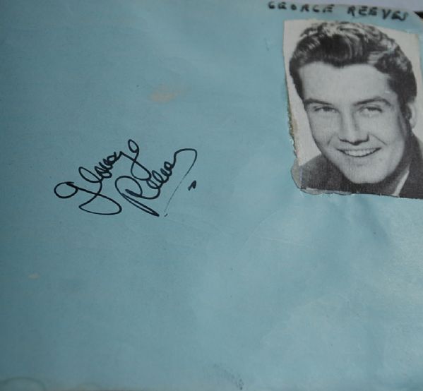 George Reeves (Superman)Signature