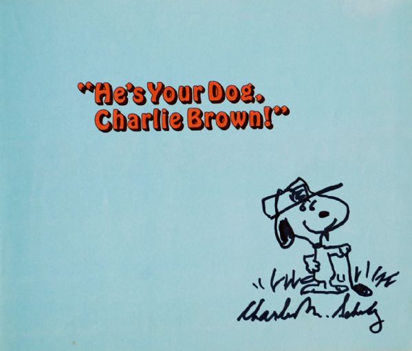 Charles Shultz Snoopy Plays Golf