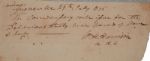 William Henry Harrison 1795 Document