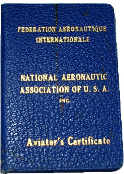 Orville Wright Signed Pilots License