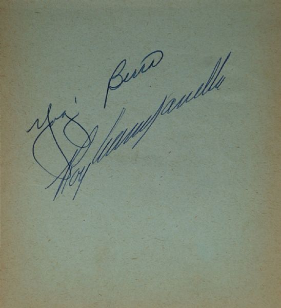 Roy Campanella and Yogi Berra
