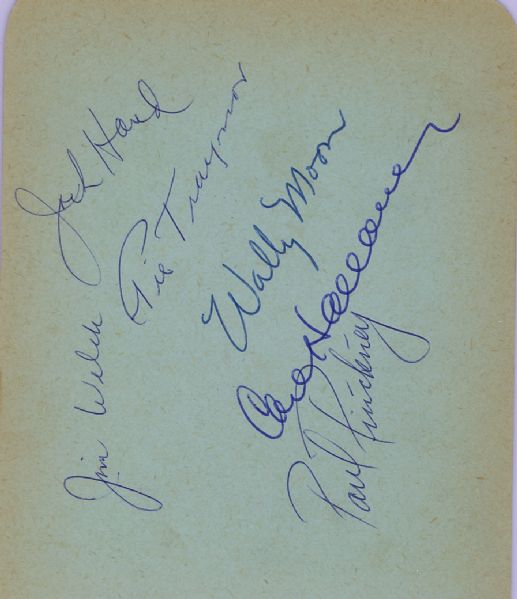 Pie Traynor, Wally Moon and others 