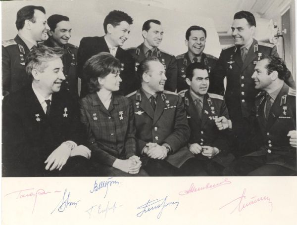 THE PIONEER SOVIET COSMONAUTS
